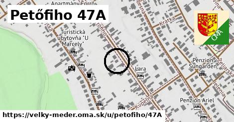 Petőfiho 47A, Veľký Meder