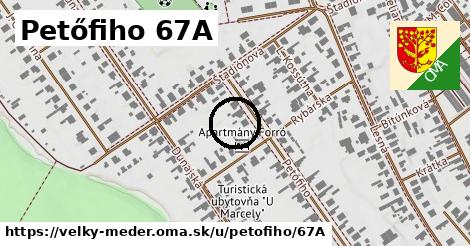 Petőfiho 67A, Veľký Meder