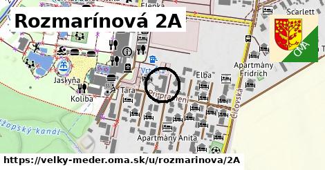 Rozmarínová 2A, Veľký Meder