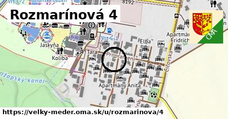 Rozmarínová 4, Veľký Meder