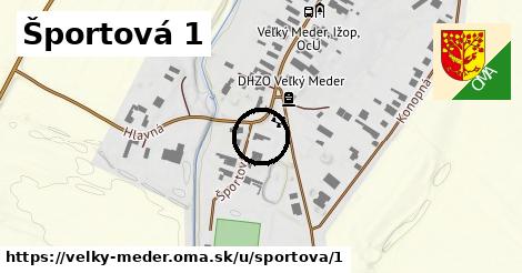 Športová 1, Veľký Meder