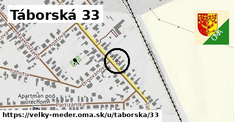 Táborská 33, Veľký Meder