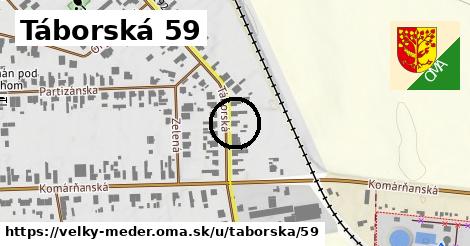 Táborská 59, Veľký Meder