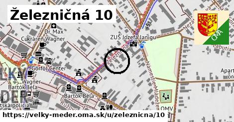 Železničná 10, Veľký Meder