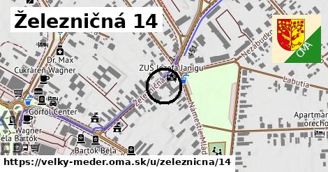 Železničná 14, Veľký Meder