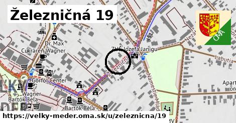 Železničná 19, Veľký Meder