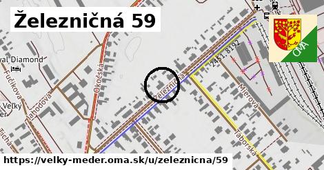 Železničná 59, Veľký Meder