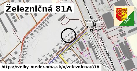 Železničná 81A, Veľký Meder