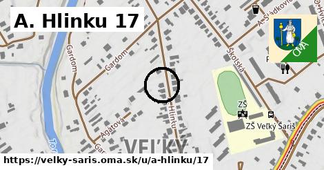 A. Hlinku 17, Veľký Šariš