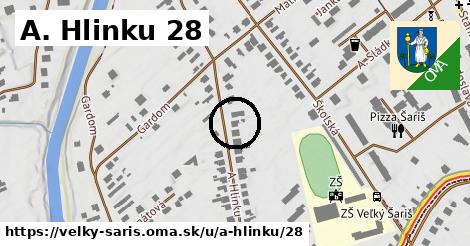 A. Hlinku 28, Veľký Šariš