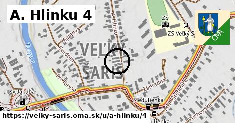 A. Hlinku 4, Veľký Šariš