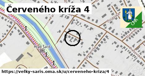 Červeného kríža 4, Veľký Šariš