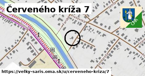 Červeného kríža 7, Veľký Šariš