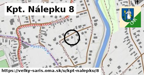 Kpt. Nálepku 8, Veľký Šariš