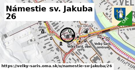 Námestie sv. Jakuba 26, Veľký Šariš