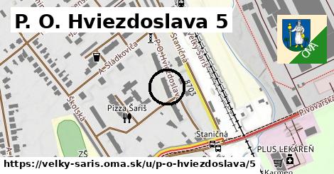 P. O. Hviezdoslava 5, Veľký Šariš