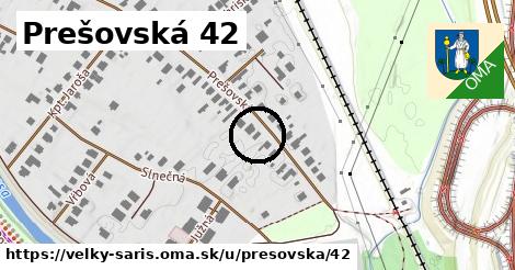 Prešovská 42, Veľký Šariš