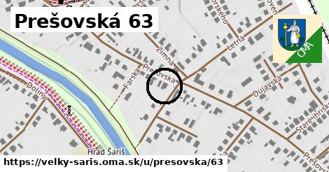 Prešovská 63, Veľký Šariš