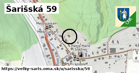 Šarišská 59, Veľký Šariš