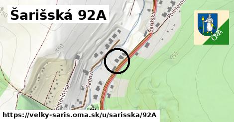 Šarišská 92A, Veľký Šariš