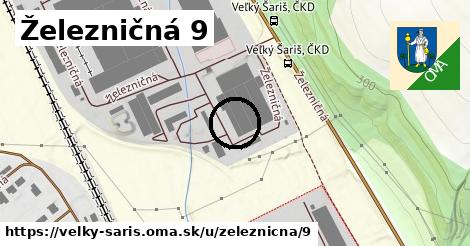 Železničná 9, Veľký Šariš