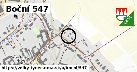 Boční 547, Velký Týnec