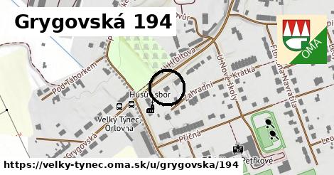 Grygovská 194, Velký Týnec