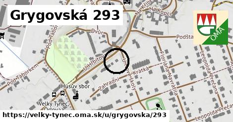 Grygovská 293, Velký Týnec