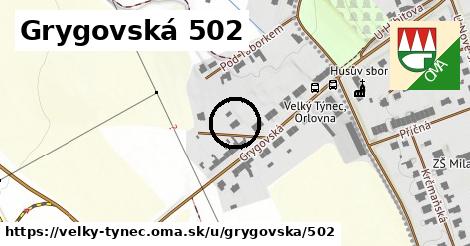 Grygovská 502, Velký Týnec