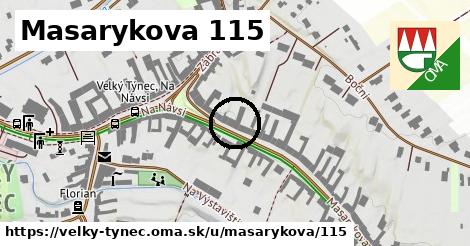 Masarykova 115, Velký Týnec
