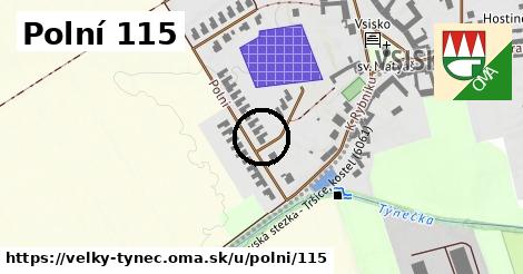 Polní 115, Velký Týnec