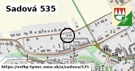 Sadová 535, Velký Týnec
