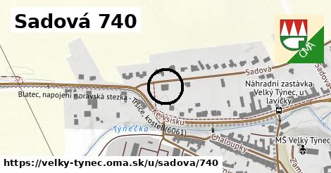 Sadová 740, Velký Týnec