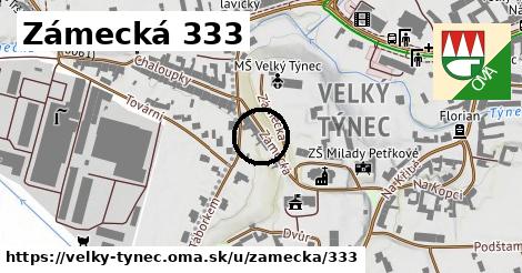 Zámecká 333, Velký Týnec