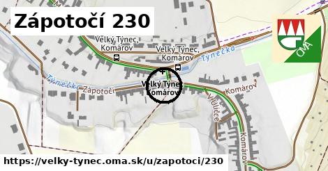 Zápotočí 230, Velký Týnec