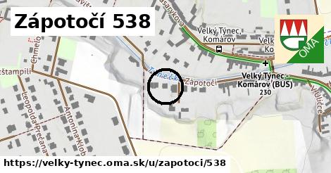 Zápotočí 538, Velký Týnec