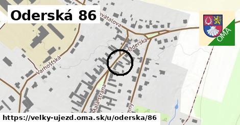 Oderská 86, Velký Újezd