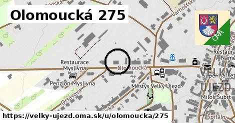 Olomoucká 275, Velký Újezd