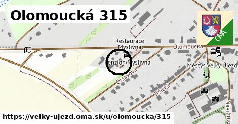 Olomoucká 315, Velký Újezd
