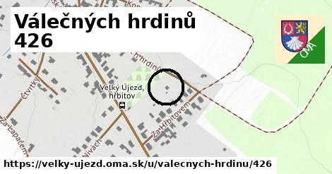 Válečných hrdinů 426, Velký Újezd