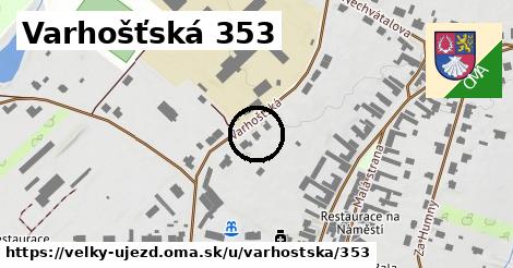 Varhošťská 353, Velký Újezd