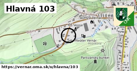 Hlavná 103, Vernár