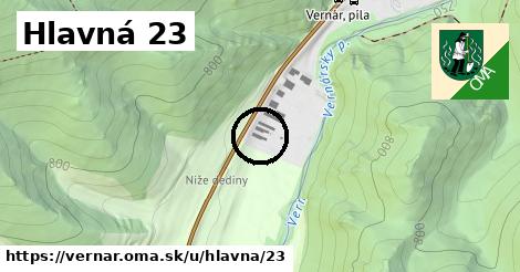 Hlavná 23, Vernár