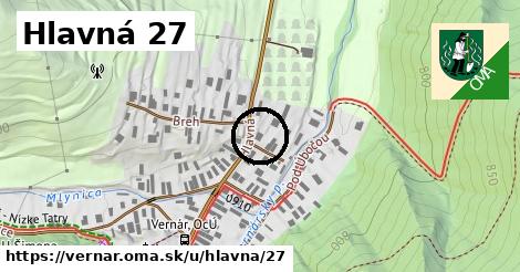 Hlavná 27, Vernár