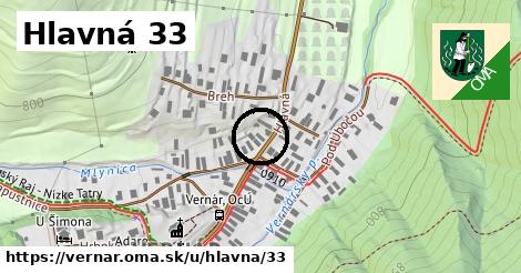 Hlavná 33, Vernár