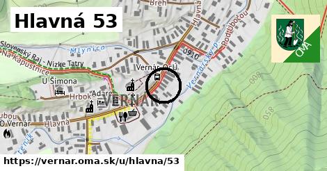 Hlavná 53, Vernár