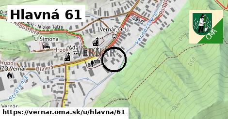 Hlavná 61, Vernár