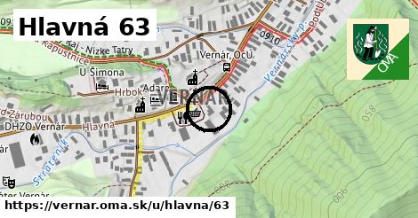 Hlavná 63, Vernár