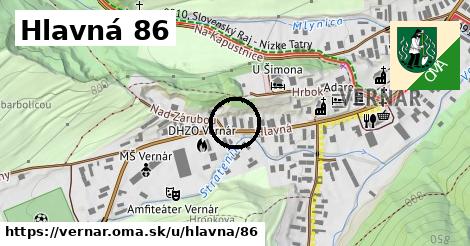 Hlavná 86, Vernár