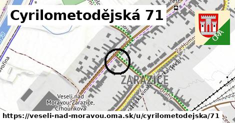 Cyrilometodějská 71, Veselí nad Moravou